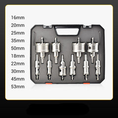 MetalDrill - Hardmetalen Tip Metalen Gat Boor Bit Snijder Set