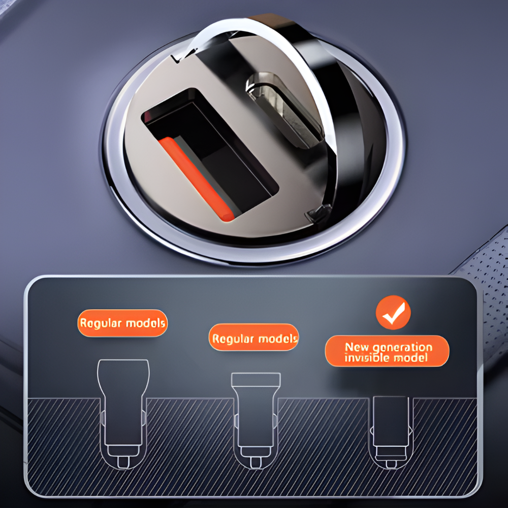 CarAdapter 1+1 GRATIS: Mini Universeel Opladen Auto Aanpassen
