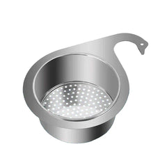 Globetrek° SinkStrainer 1+1 GRATIS: Roestvrij Filter Zwaan Stijl Spoelbak Zeef