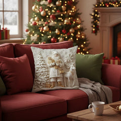 ChristmasCovers – Premie Elegant Wit Hoofdkussen Kerst Hoezen