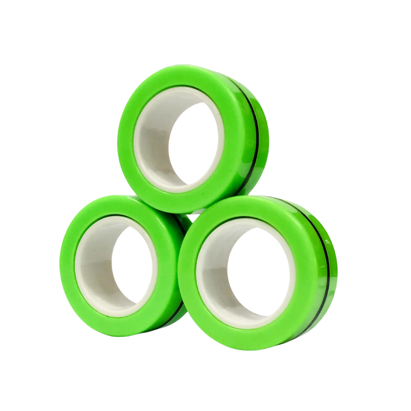 Kletshuts™ FidgetRing 1+1 GRATIS: Stressverlichtende Fidget Magnetische Spinner Ring Speelgoed