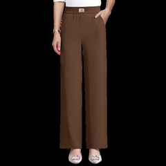 Icone™ DrapePants: Stijlvolle Rekbare Hoge Taille Drape Broek