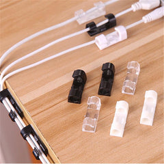 GlideHold® WireClamps 1+1 GRATIS: Zelfklevende Eenvoudige Kabelorganisatie Draadklemmen