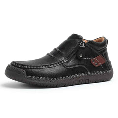 Happy™ ClassyBoots: Heren Stijlvol Gemakkelijk Instapper Retro Stijlvol Laarzen