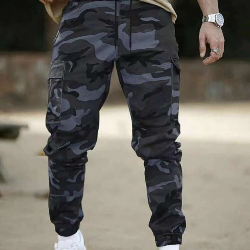 Icone™  CamouflagePants: Stijlvolle Toevallig Multi-Zak Camouflage Broek