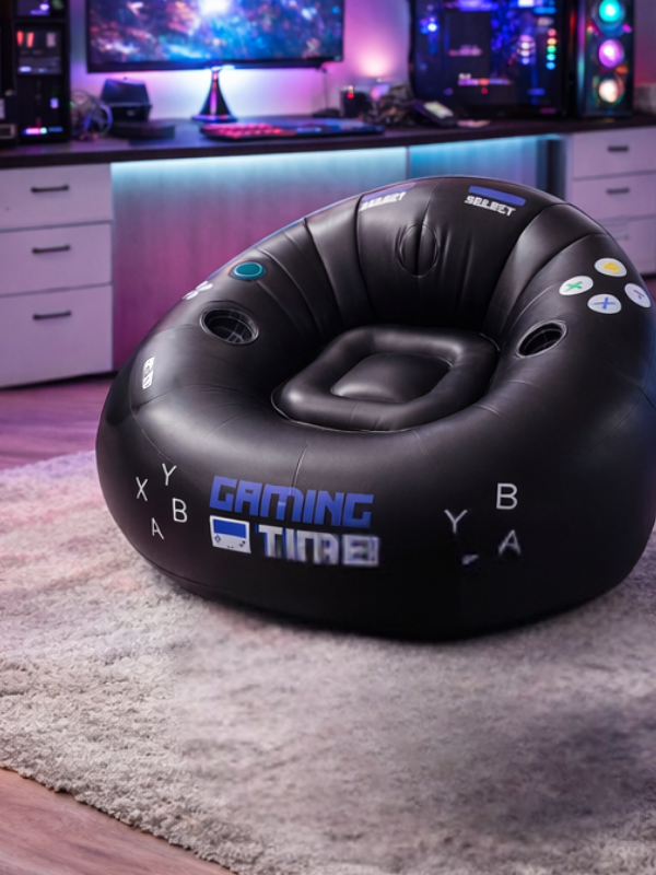 InflatableSeat: Gemakkelijk Opbergen Gezellig Draagbaar Gamen Opblaasbaar Zitting