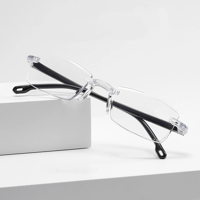 ClearEyeglasses 1+1 GRATIS - Lichtgewicht Gegradeerde Anti-Blauw Licht Duidelijke Bril