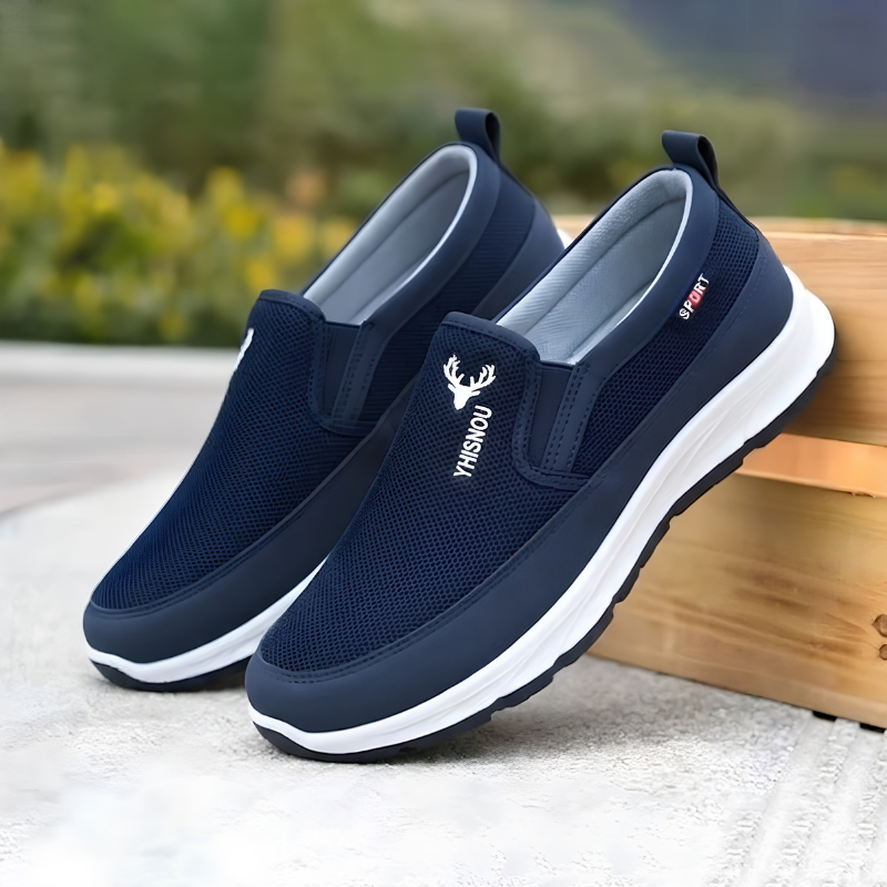 Happy™ EasyShoes: Mannen Stijlvolle Casual Comfortabele Uitglijden-Op Boot Gemakkelijk Schoenen