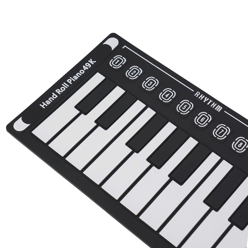 Kletshuts™ PortablePiano: Lichtgewicht Muziek Roll-Up Draagbare Piano Toetsenbord