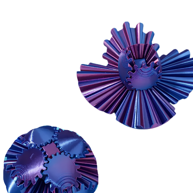 Kletshuts™ GearBall 1+1 GRATIS - Stressverlichtende Gear 3D Geprinte Fidgetbal