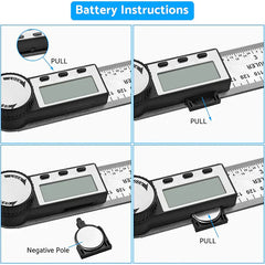 DigitalRuler: Multifunctionele Verstelbare Digitale Liniaal Meetinstrument