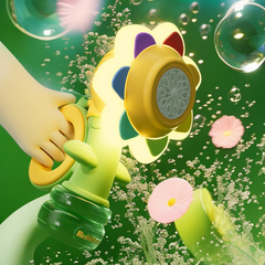 Kletshuts™ SunflowerBubble - Automatische Zonnebloem Bubbel Blazer Machine Speelgoed