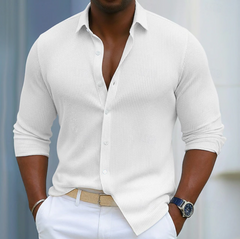 Icone™ StreetwearShirt: Comfortabel Stijlvol Heren Korte Mouw Casual Streetwear Shirt