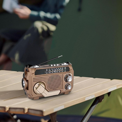 SolarRadio™ - Multifunctioneel Draagbaar Alles-In-Één Noodgeval Zonne-Energie Radio