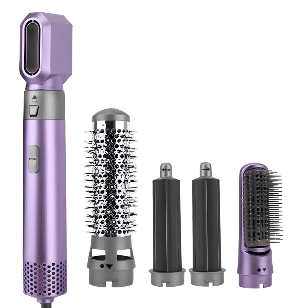 Rose® HairStyler -5 in 1 Professionele Haarstyler Borstelset