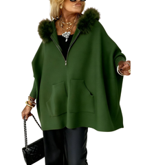 Icone™ LooseJacket: Elegante Knus Capuchon Warme Losse Jas