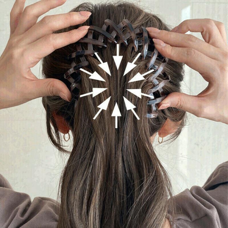Rose® HairBun 1+1 GRATIS: Vrouwen Luie Haar Bun Houder