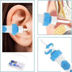 EarCleaner 1+1 GRATIS: Zachte Reiniging Draagbare Zuig En Vacuüm Oor Reiniger Tool