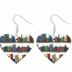 Jewelance™ BookEarrings 1+1 GRATIS: Stijlvolle Kleurrijke Retro Boek Oorbellen