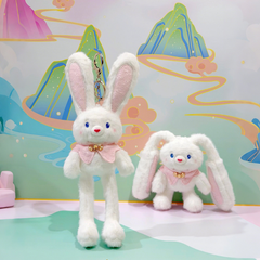 Kletshuts™ StuffedToy: Pluche Sleutelhanger Oortjes En Benen