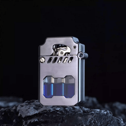 PowerLighter - Krachtige Moderne Design Windbestendige Metalen Aansteker