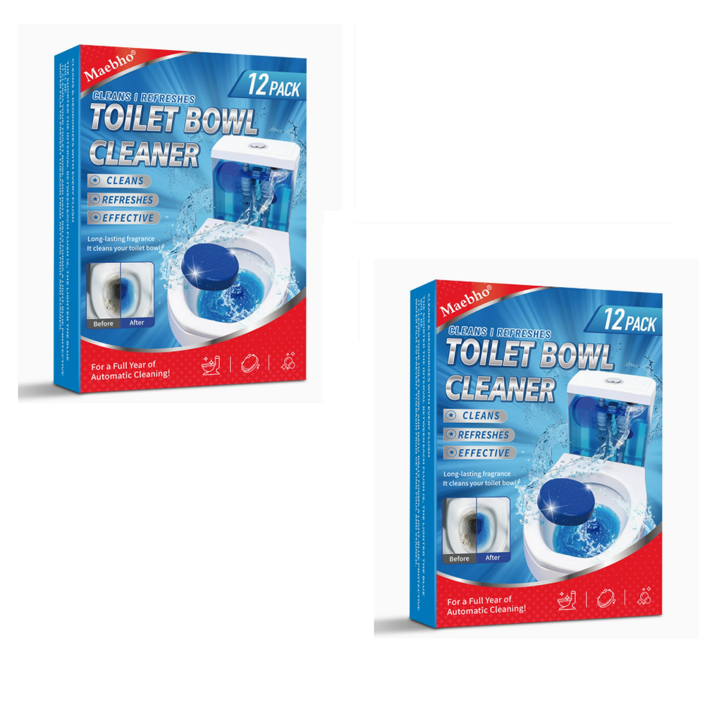 Cleaner Pro° ToiletTablets: Automatische Drop-In Toiletreiniger Tabletten