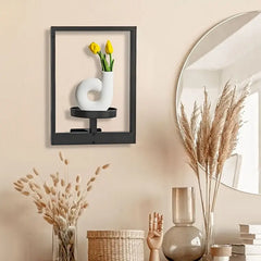 GlideHold® PlantFrame: Eenvoudige Installatie Decoratief Modern Plantenframe Wand
