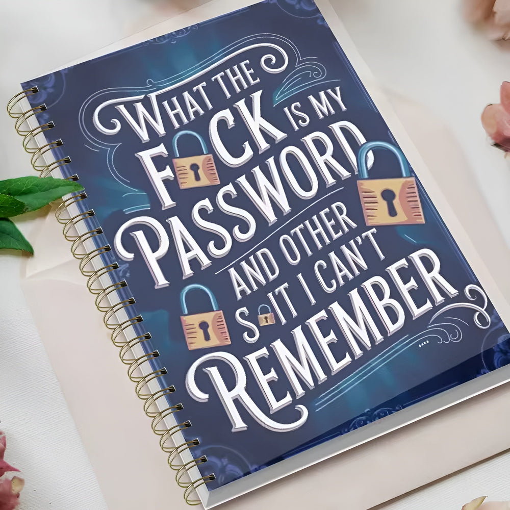 PasswordKeeper 1+1 GRATIS: Stijlvol Snel-Toegang Inlog En Wachtwoord Bewaarder Notitieboek