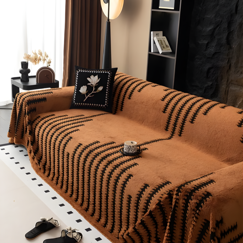 Globetrek° CouchCover - Universele Pasvorm Elegante Duurzame Sofa En Bankhoes