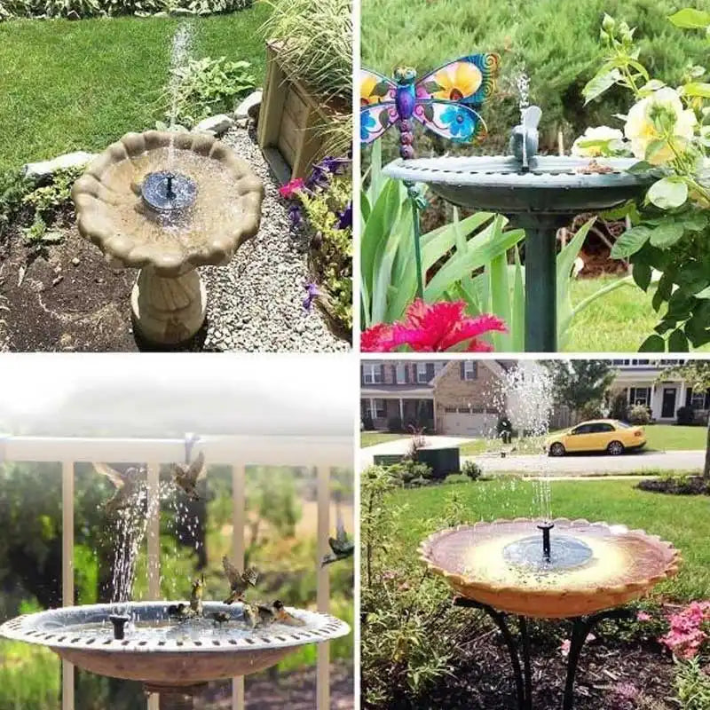 SolarFountain - Buitenzonwaterpomp Drijvende Tuinfontein