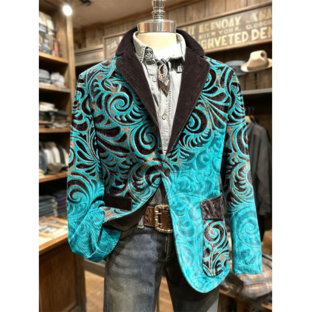 Icone™ VintageJacket: Stijlvol Heren Casual Klassiek Vintage Jas