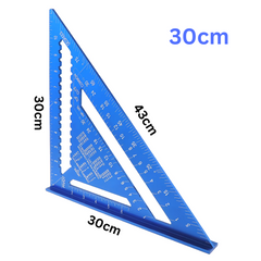 TriangleRuler - Aluminium Alloy Driehoek Liniaal Voor Houtbewerking