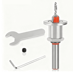 DrillBits - Premium Nauwkeurige Verstelbare Verzonken Boorbits Set