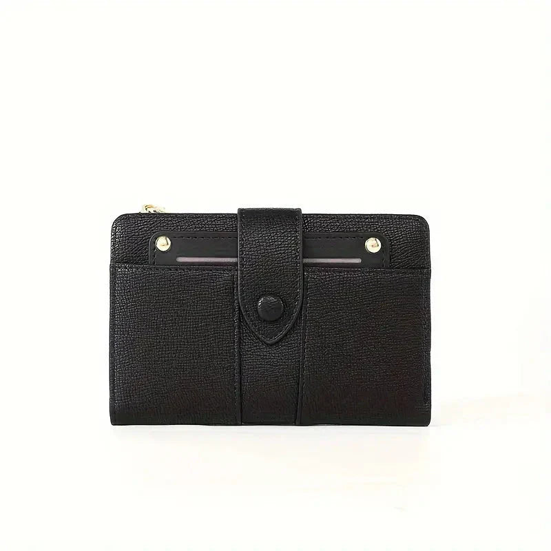 Icone™ LuxeWallet: Stijlvolle Grote Capaciteit Veilige Opslag Luxe Portemonnee