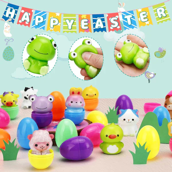 Kletshuts™ EggsSuprise: Paasverrassingseieren Met Knijpspeelgoed