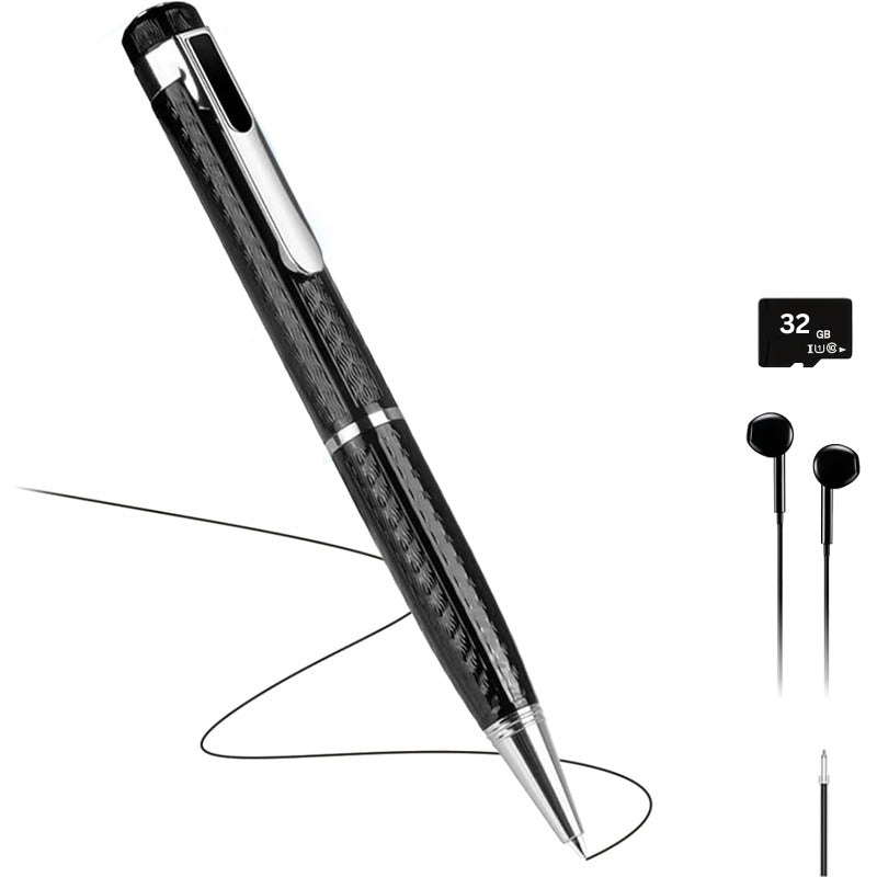 RecorderPen - Duidelijk Eenvoudig Te Gebruiken Draagbaar Ontwerp Voor Stem En Audio Opnames Pen