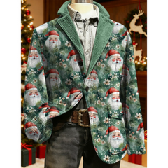 Icone™ VintageJacket: Stijlvol Heren Casual Klassiek Vintage Jas