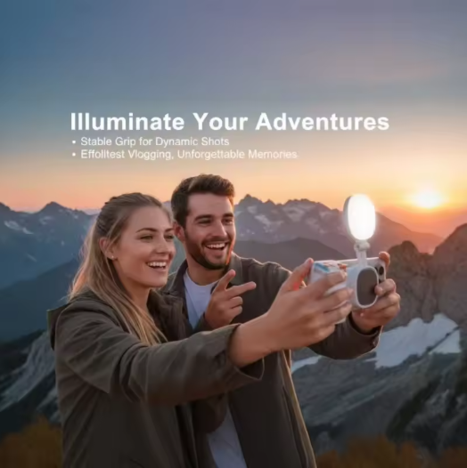 MagneticGrip - Perfecte Fotografie Magnetische Telefoon Grip Met Vullicht