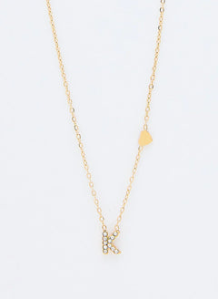 Jewelance™ InitialNecklace: Minimalistische Mode Initiaal Letter Hanger Ketting