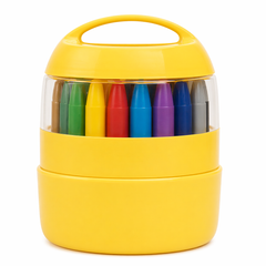 Kletshuts™ JumboCrayons: Kindvriendelijke Creatieve Gladde Kleur Jumbo Krijtjes