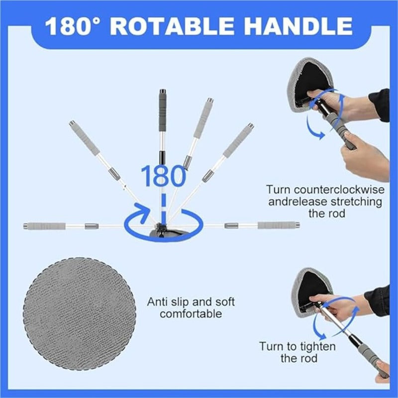 Cleaner Pro° SwivelCleaner: Uittrekbare Streeploze Multidoel Swivel Cleaner