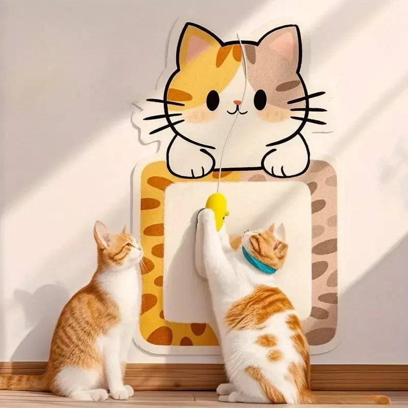 Catfri® ScratchingSticker: Slimme Gemakkelijke Kat Mat Krab Sticker