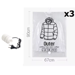 Icone™ SpaceCompress: Hangende Vacuum Opbergzakken