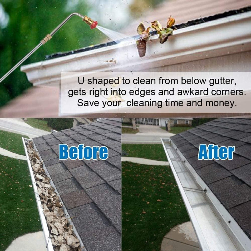 Cleaner Pro° MultiSpray: Multifunctionele Hoge Druk Power Extension Nozzle Set