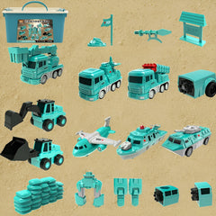 Kletshuts™ RobotBuilder – Magnetische Transformerende Robot Bouwer En Creatieve Leer Set