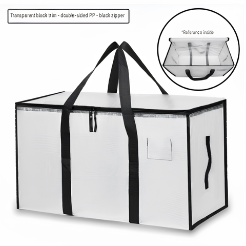 Icone™ MultiBag: Multi-functionele Plastic Opbergzak met Grote Capaciteit