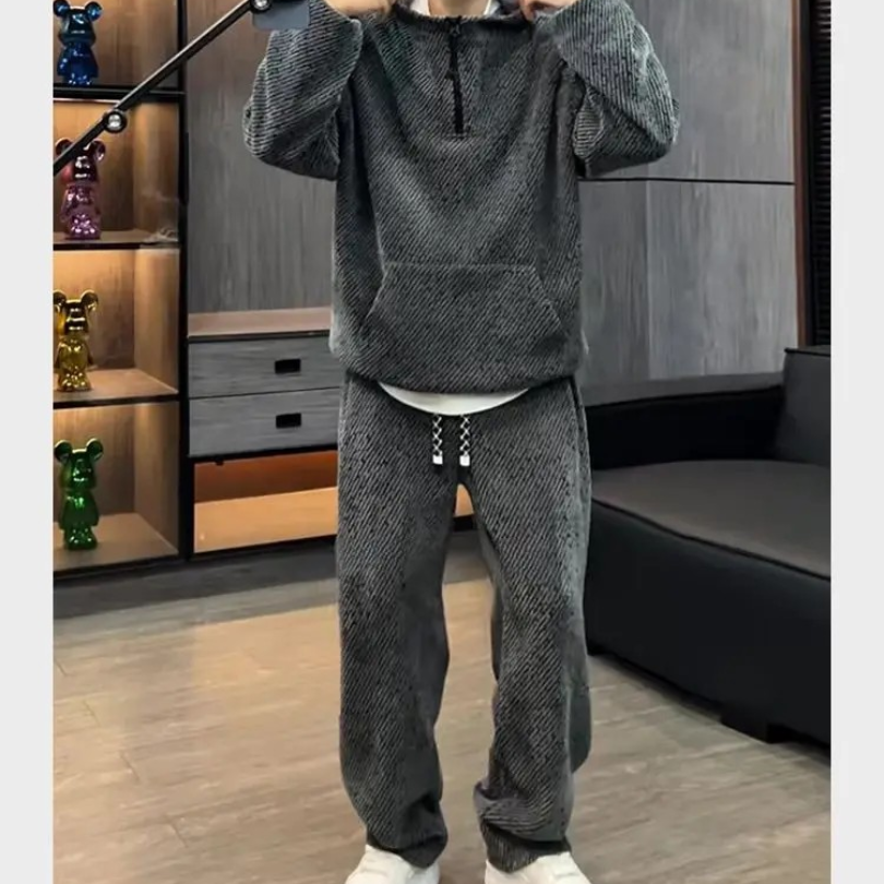 Icone™ UrbanWear: Modieuze Urban Hoodie En Losse Broek Set