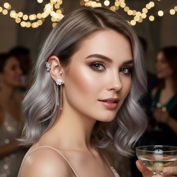 Jewelance™ EarCuffs 1+1 GRATIS: Luxe Mode Vlinder Zirkoon Kwast Oor Manchetten