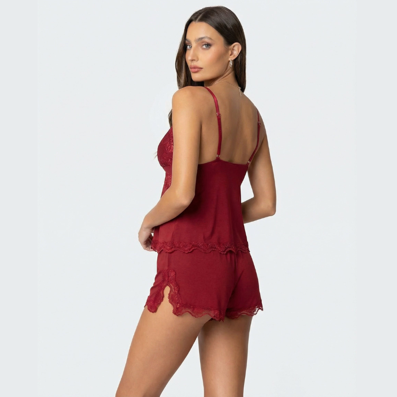 Icone™ LaceSet: Zacht Comfortabel Elegant Twee Delige Kant Set
