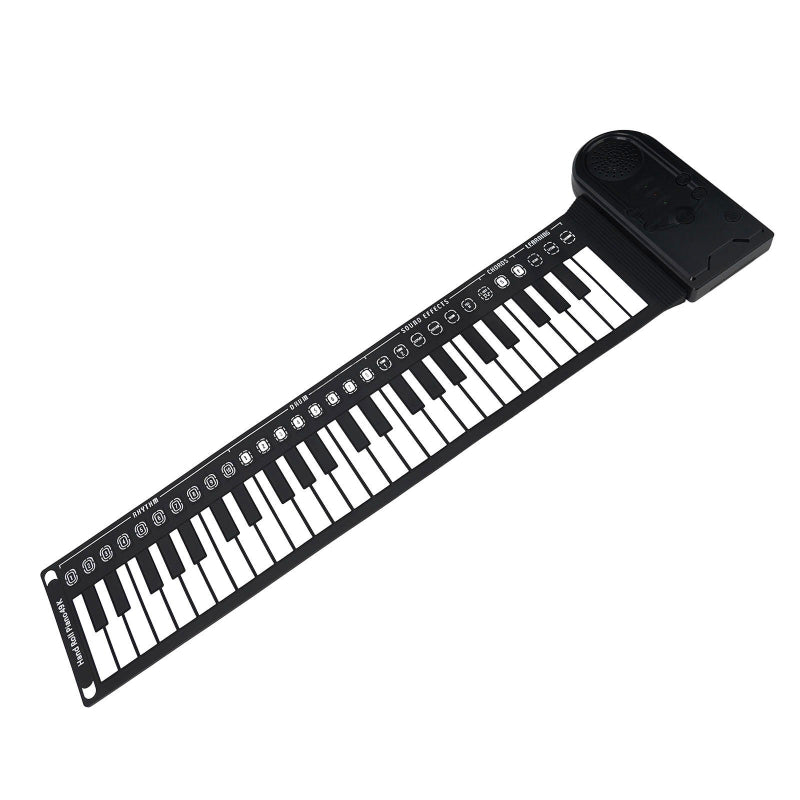 Kletshuts™ PortablePiano: Lichtgewicht Muziek Roll-Up Draagbare Piano Toetsenbord